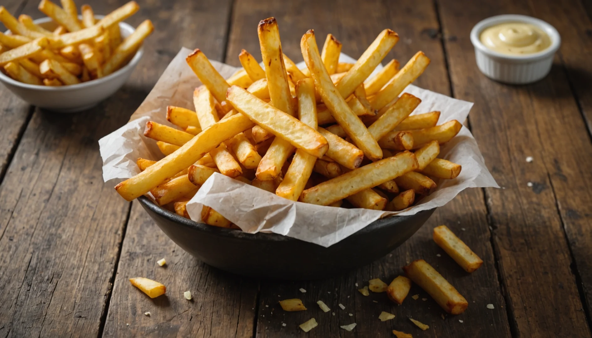 cuisson des frites belge