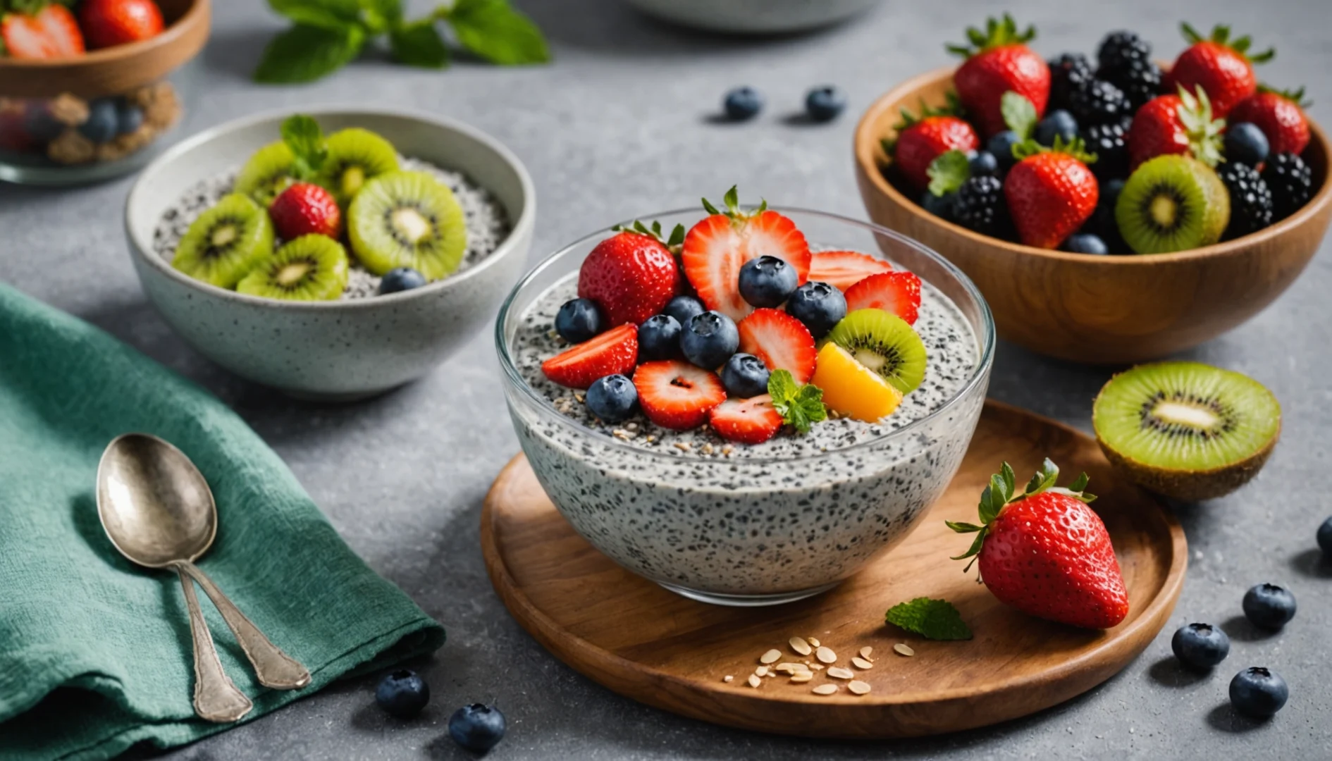 graine de chia lait d'amande