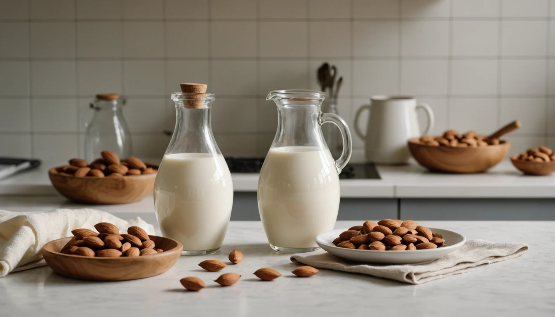 lait amande maison