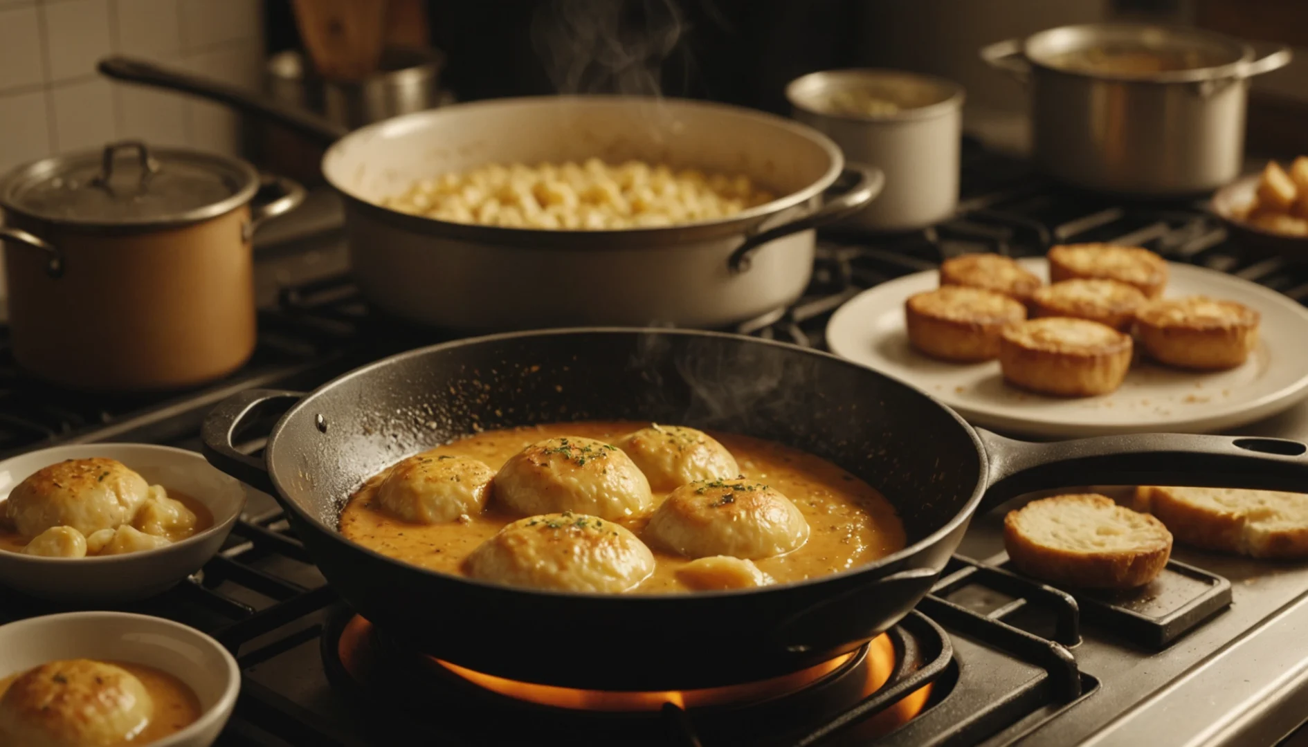 sauce pour quenelle à la poêle