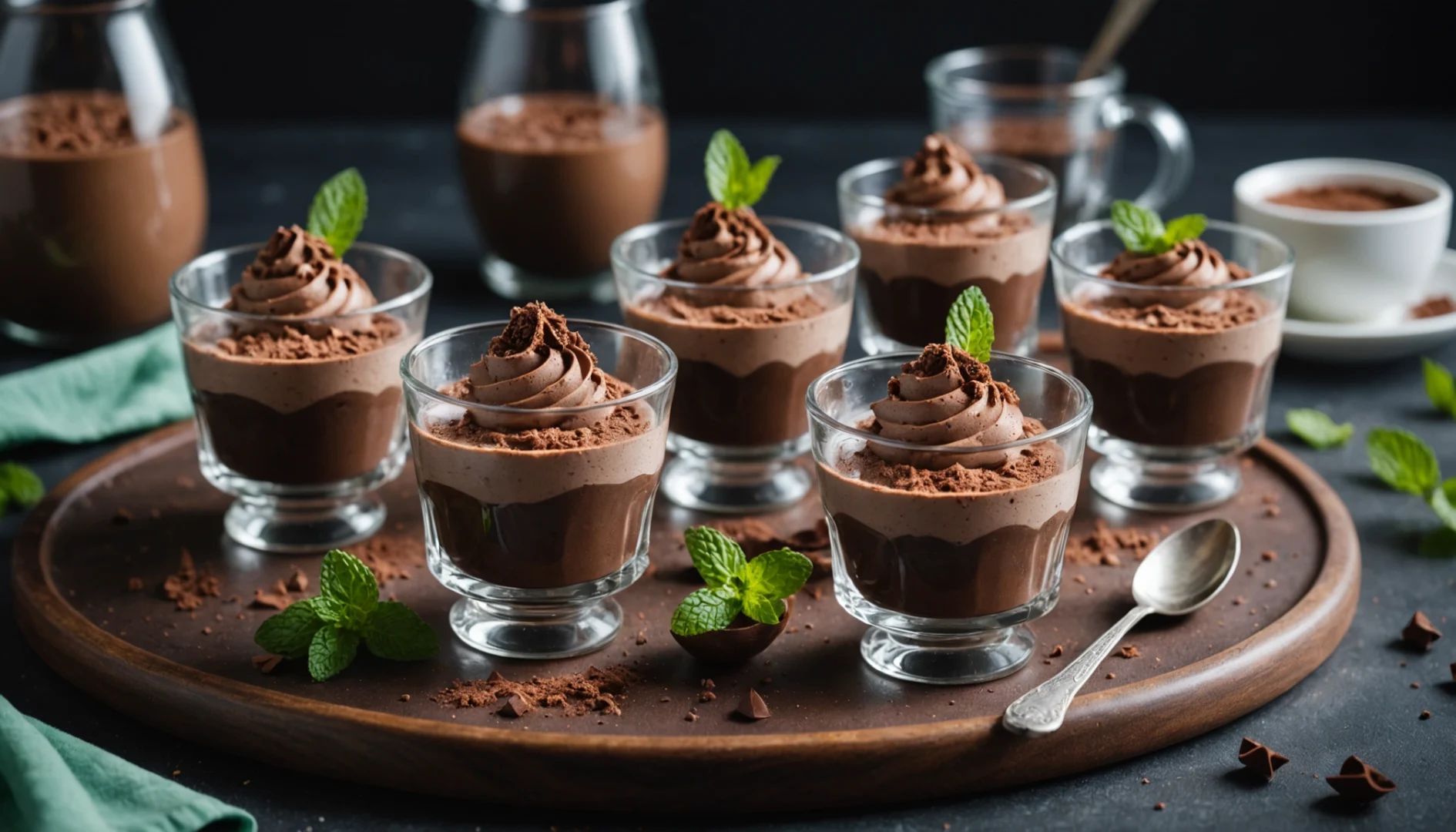 mousse chocolat sans lait