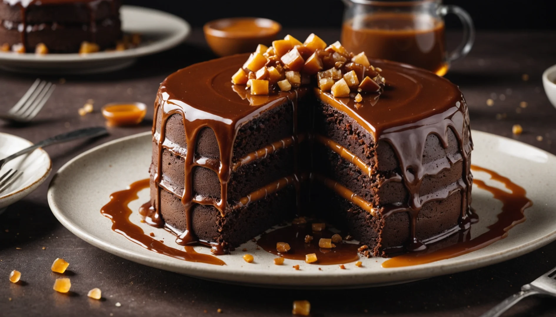 caramel beurre salé chocolat