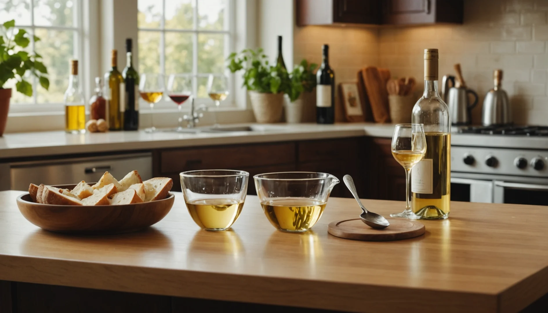 vin blanc pour la cuisine