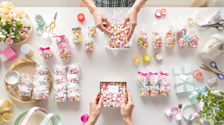 emballer des bonbons