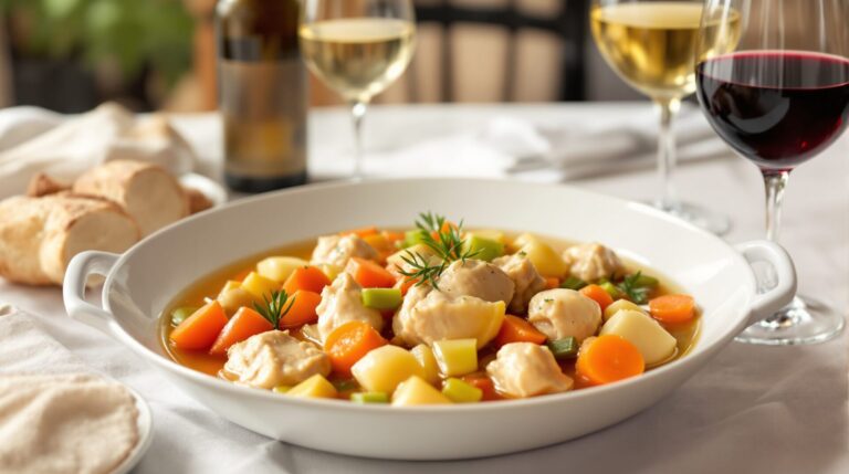 quel vin avec poule au pot