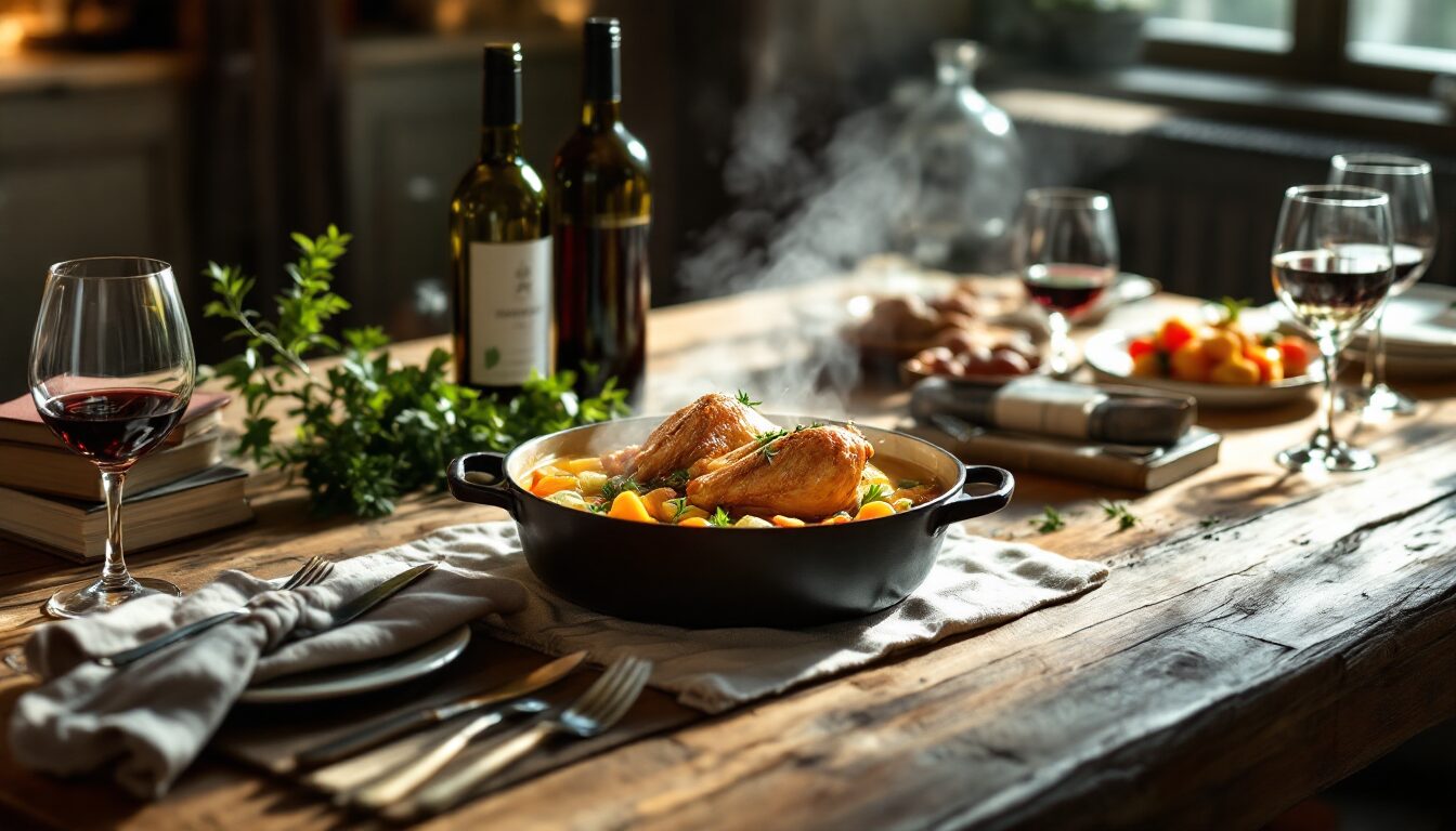 quel vin avec poule au pot