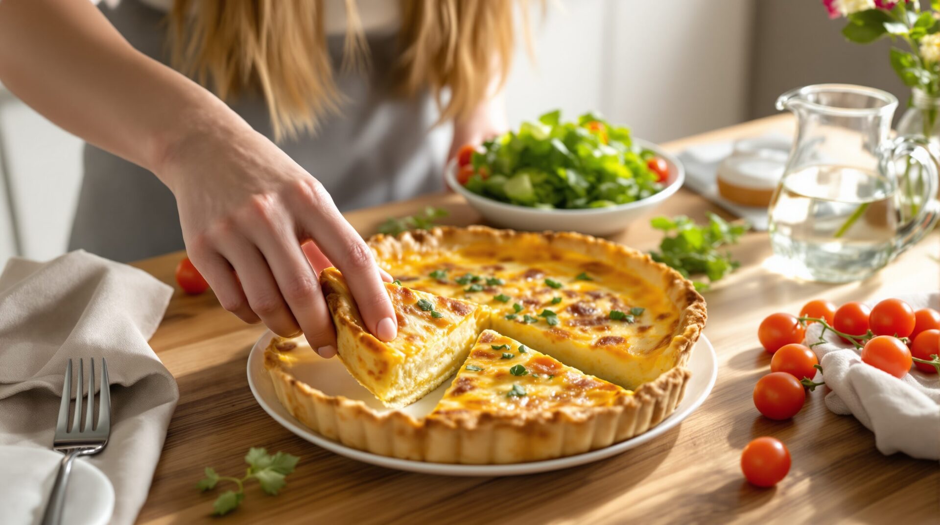 quiche sans pate