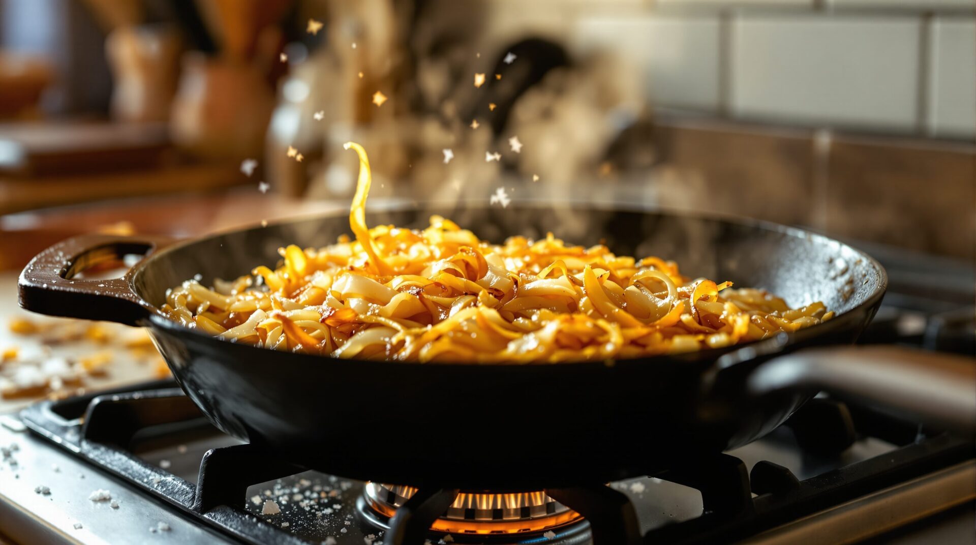 oignons caramélisés