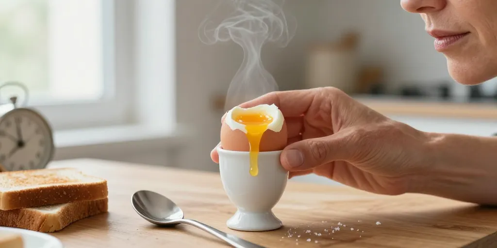 oeuf a la coque temps cuisson