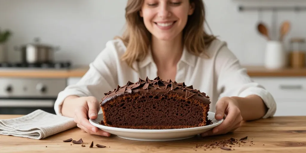 cake au chocolat