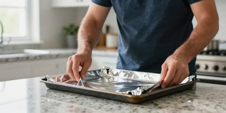 aluminium au four