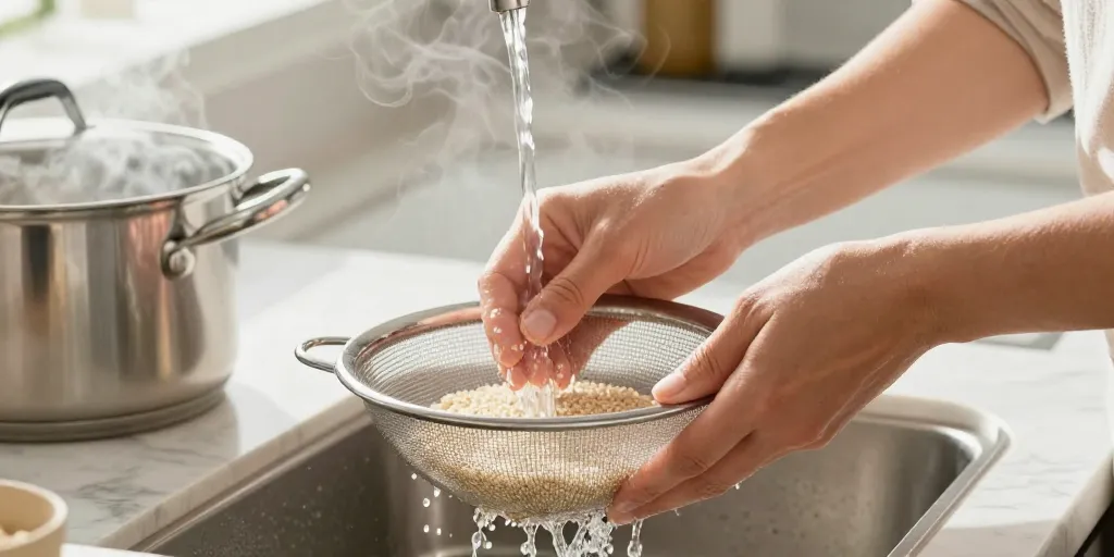 cuisson du quinoa
