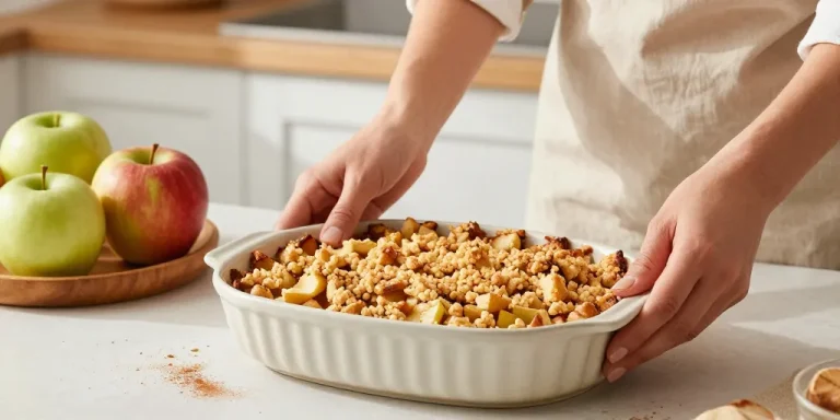 recette crumble pomme