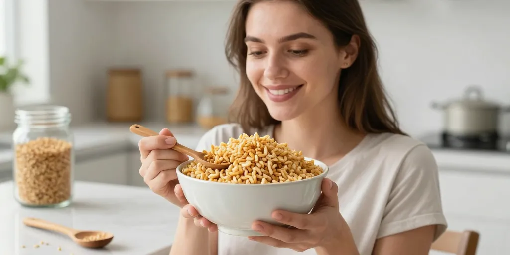 riz soufflé