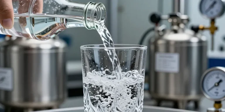 comment est fabriquer l'eau gazeuse