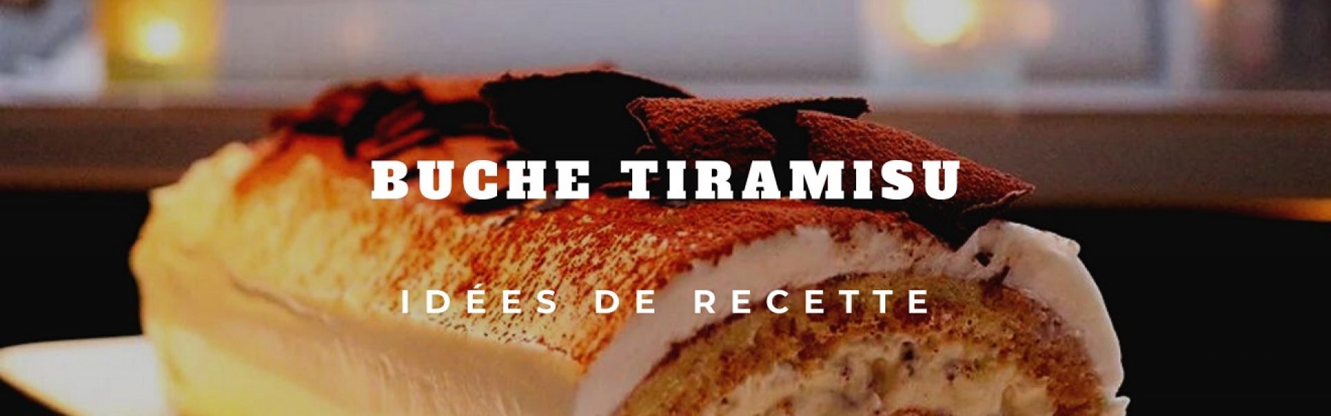 buche tiramisu